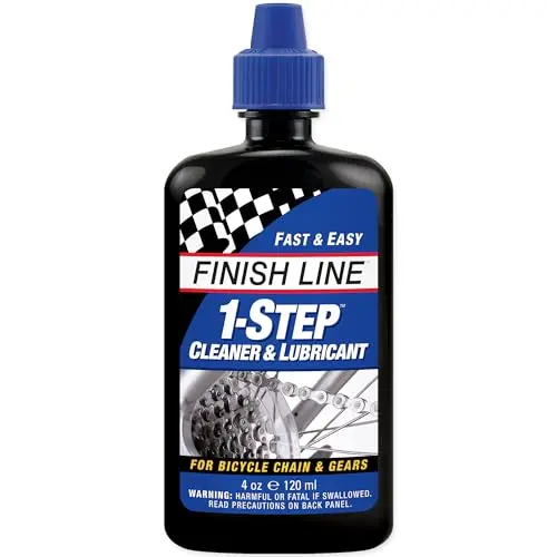 Finish Line 1-Step Bicycle Chain Cleaner & Lubricant bottle