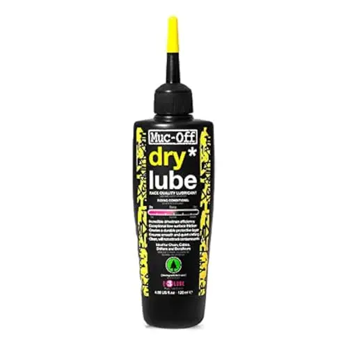 Muc-Off Bio Dry Bike Chain Lube bottle with pipette