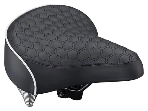 Schwinn Comfort Bike Seat with quilted cover and coiled springs