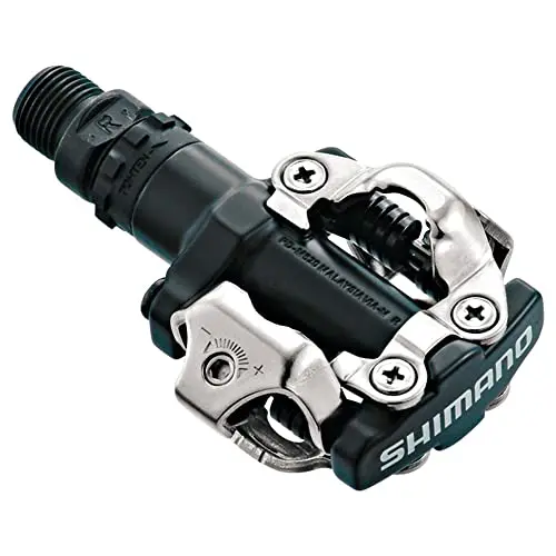 Shimano PDM520 clipless SPD bicycle pedals in black
