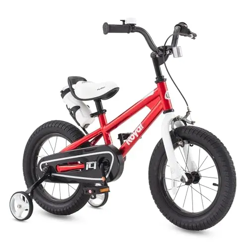 RoyalBaby Freestyle 16-inch kids bike with training wheels