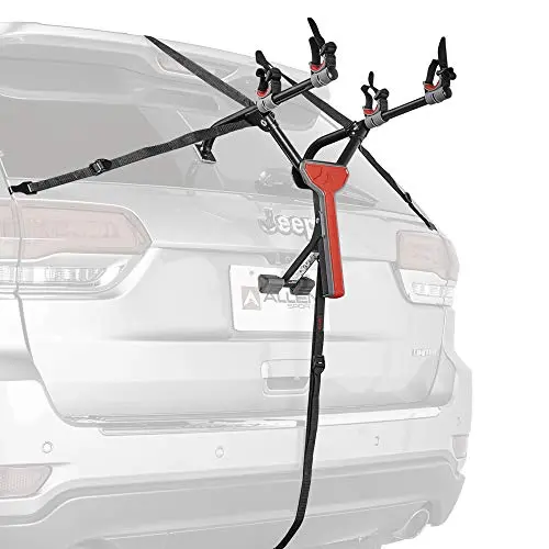 Allen Sports Ultra Compact folded red and black bike rack
