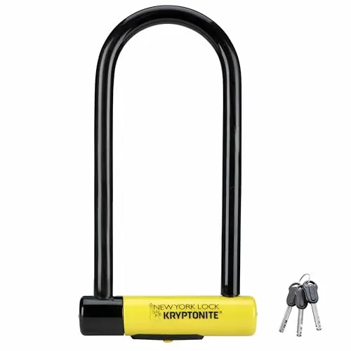Kryptonite New York Long Shackle U-Lock with extended shackle