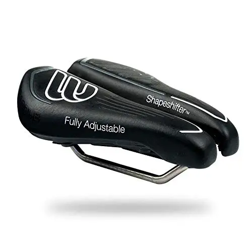 BiSaddle SRT Super Short Noseless Adjustable Bicycle Saddle