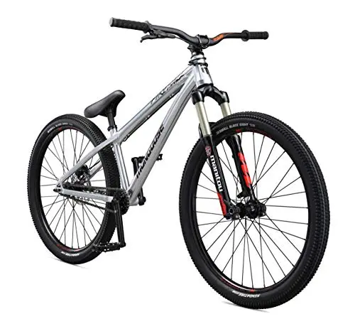 Mongoose Fireball Dirt Jump Mountain Bike in chrome finish