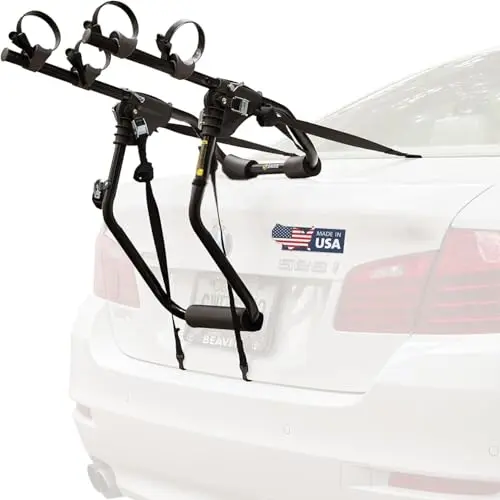 Saris Guardian black steel trunk bike rack