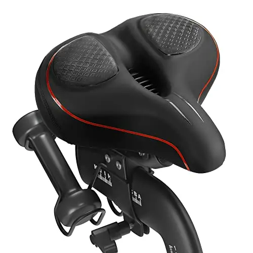 COOLWUFAN red oversized bike seat for Peloton