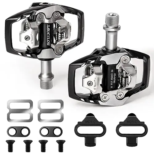 BUCKLOS PD-M780 dual-sided SPD clipless mountain bike pedals