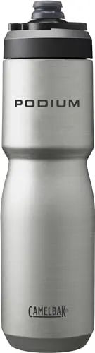 CamelBak Podium Steel 22oz insulated stainless steel water bottle.