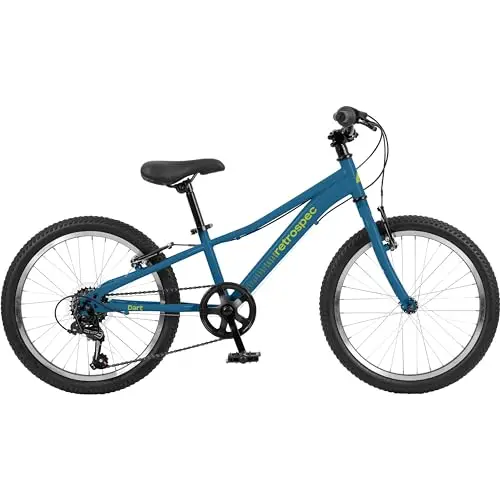 Retrospec Dart 7-speed hybrid youth bike in Blue Tang color