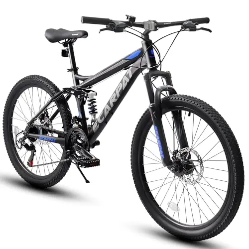 Ecarpat full suspension 26-inch mountain bike