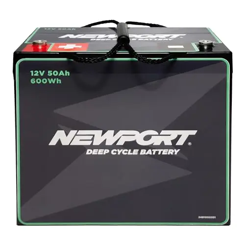 Newport Vessels 12V 50Ah sealed AGM marine battery