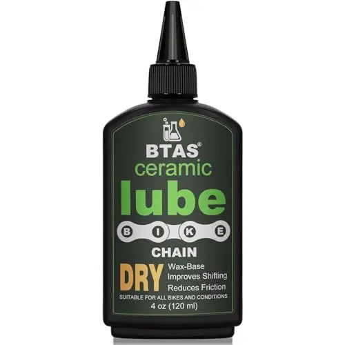 BTAS Ceramic Dry Bike Chain Lube with UV Dye bottle