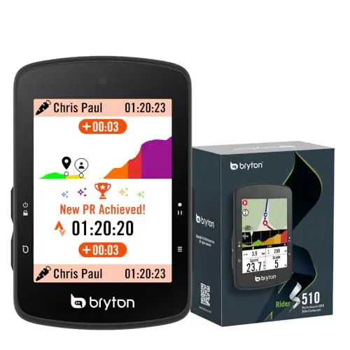 Bryton Rider S510 compact touchscreen GPS cycling computer