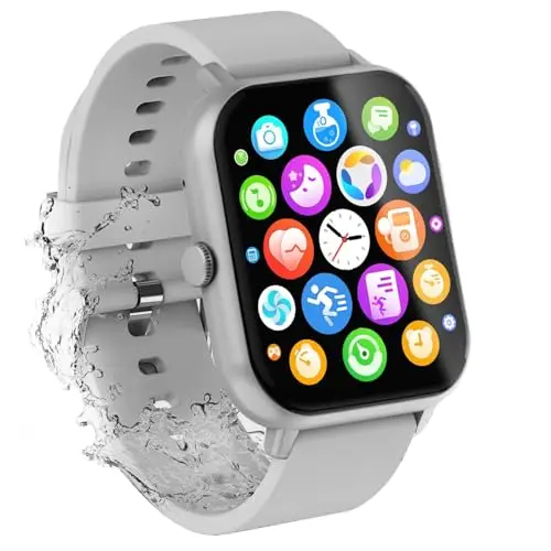 OICIIDO rectangular smartwatch with full touchscreen