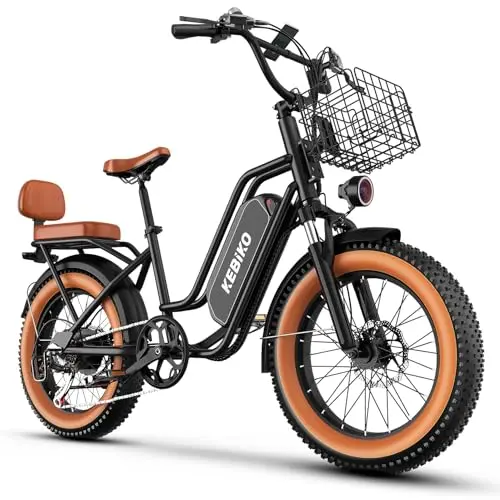 Kebiko 1500W fat tire electric bicycle