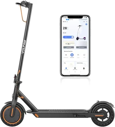 VOLPAM Q1 lightweight foldable electric scooter for adult commuters