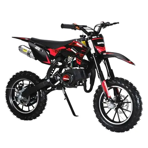 NEREIDS NET red pro-level kids gas dirt bike