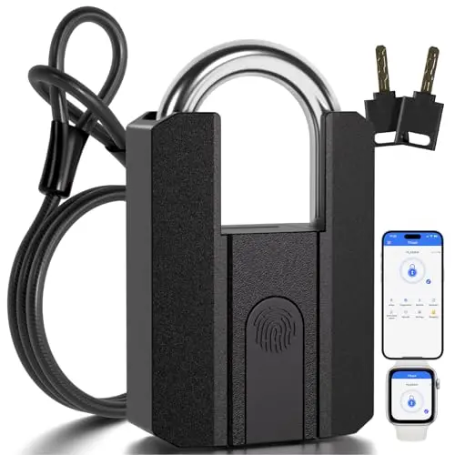 APECYC smart fingerprint bicycle U-lock with app control