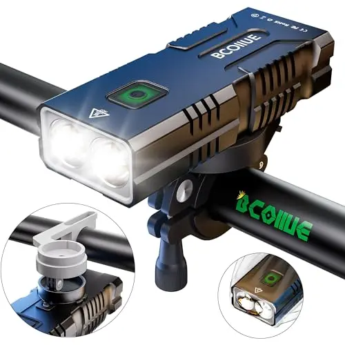 BCOIIUE 10000 lumen premium aluminum bike headlight