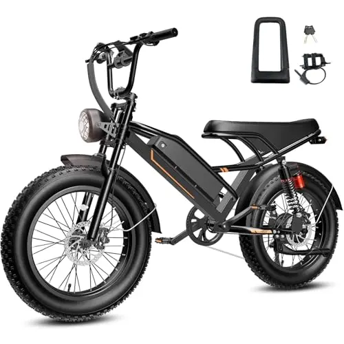 SYFTLLSJY 2000W fat tire electric bike on gravel road