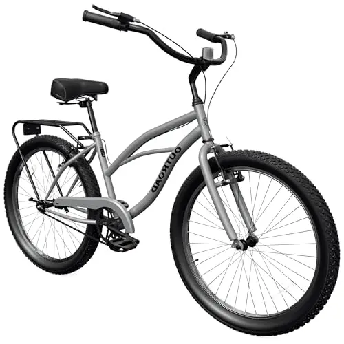 MarKnig beach cruiser bike available in step-through or classic frame